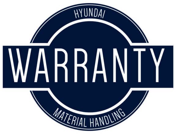 Hyundai material handling warranty